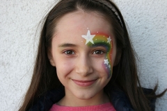 ©Libellula Kinderschminken Köln - Rainbow Girl